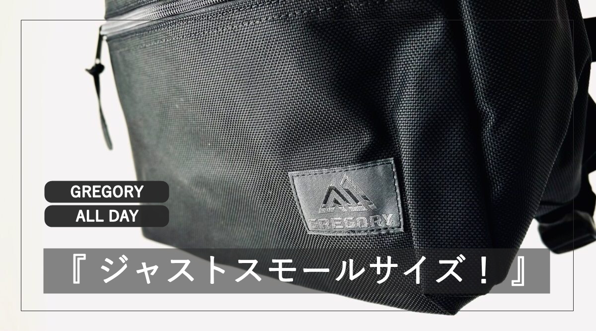 スクールデイ】ジャストスモールサイズ！【グレゴリー リュック